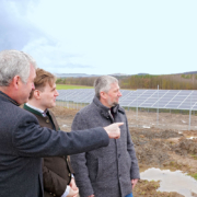 Begehung Photovoltaikanlage Ebern-Fischbach